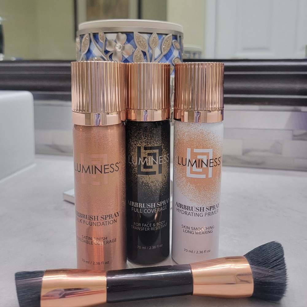 Luminess Airbrush Foundation, Primer & Brush